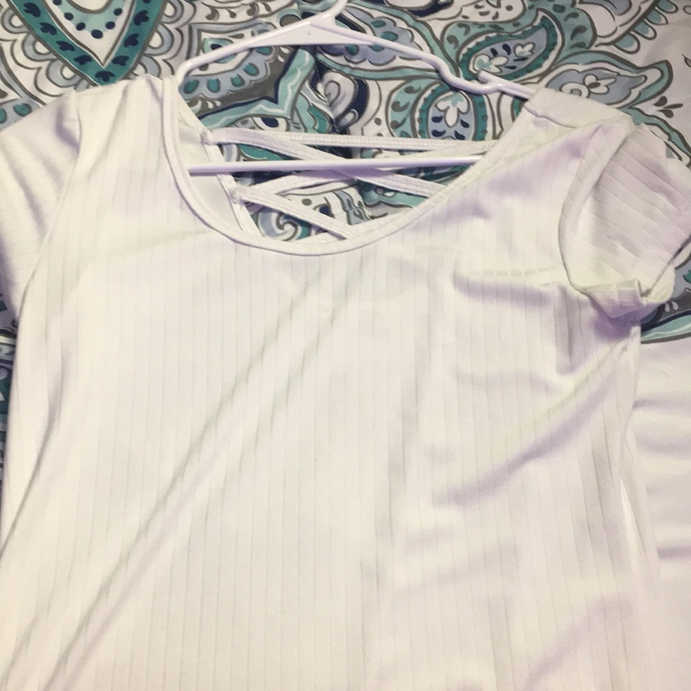Cute white shirt!